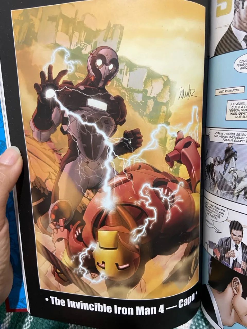 HQ MARVEL SALVAT- HEROIS MAIS PODEROSOS DA MARVEL: HOMEM DE FERRO  - Foto 4