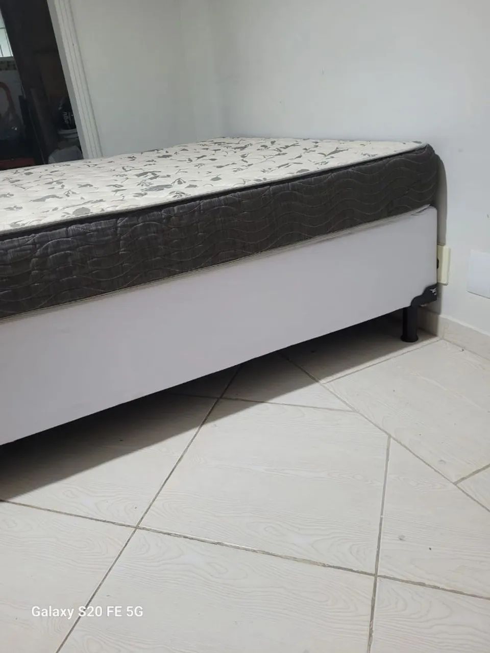 Cama box + Colchão Ortobom pro saúde $780 - Foto 5