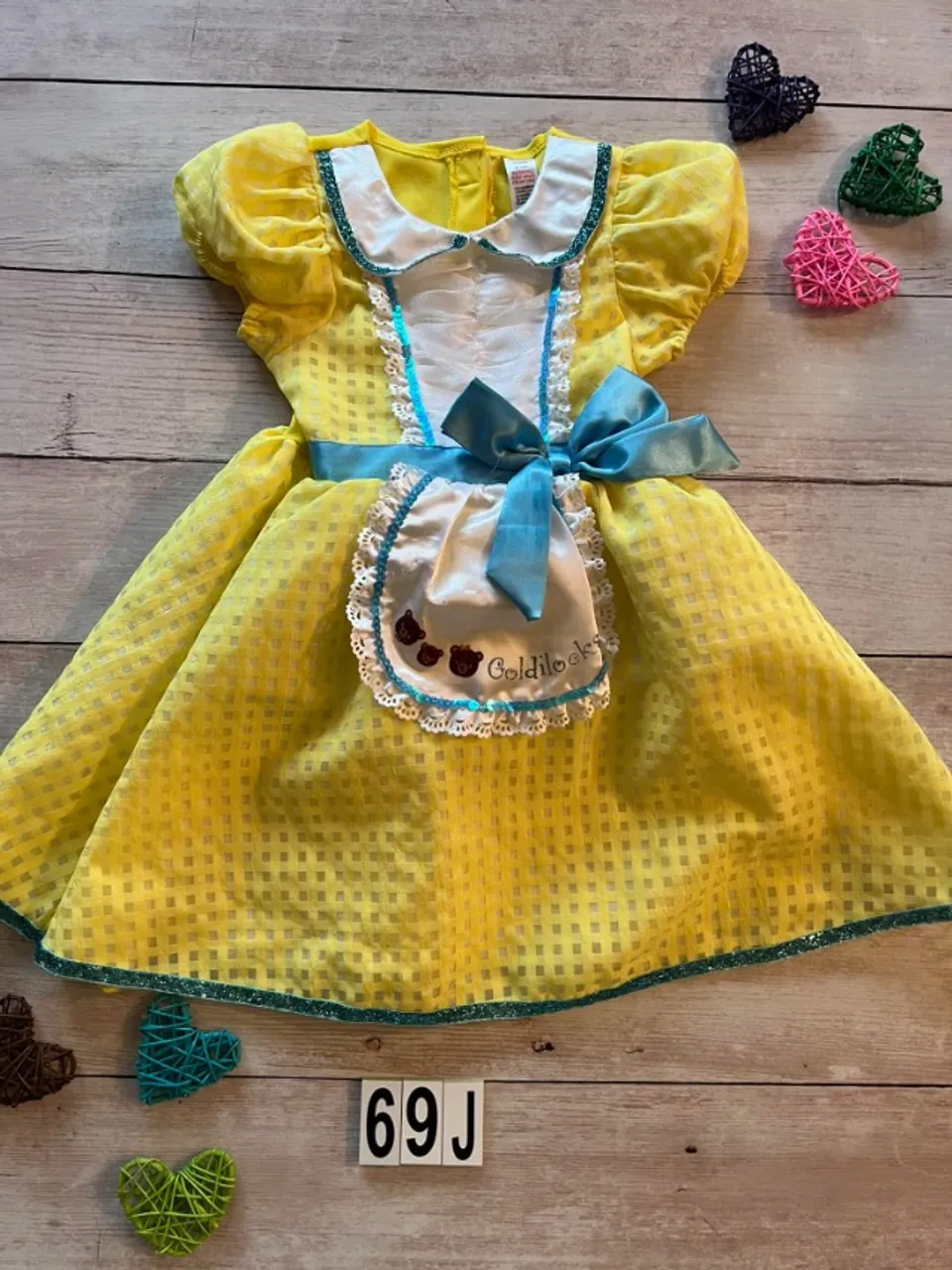FANTASIA ALICE NO PAIS DAS MARAVILHAS 3-4 ANOS 104 CM