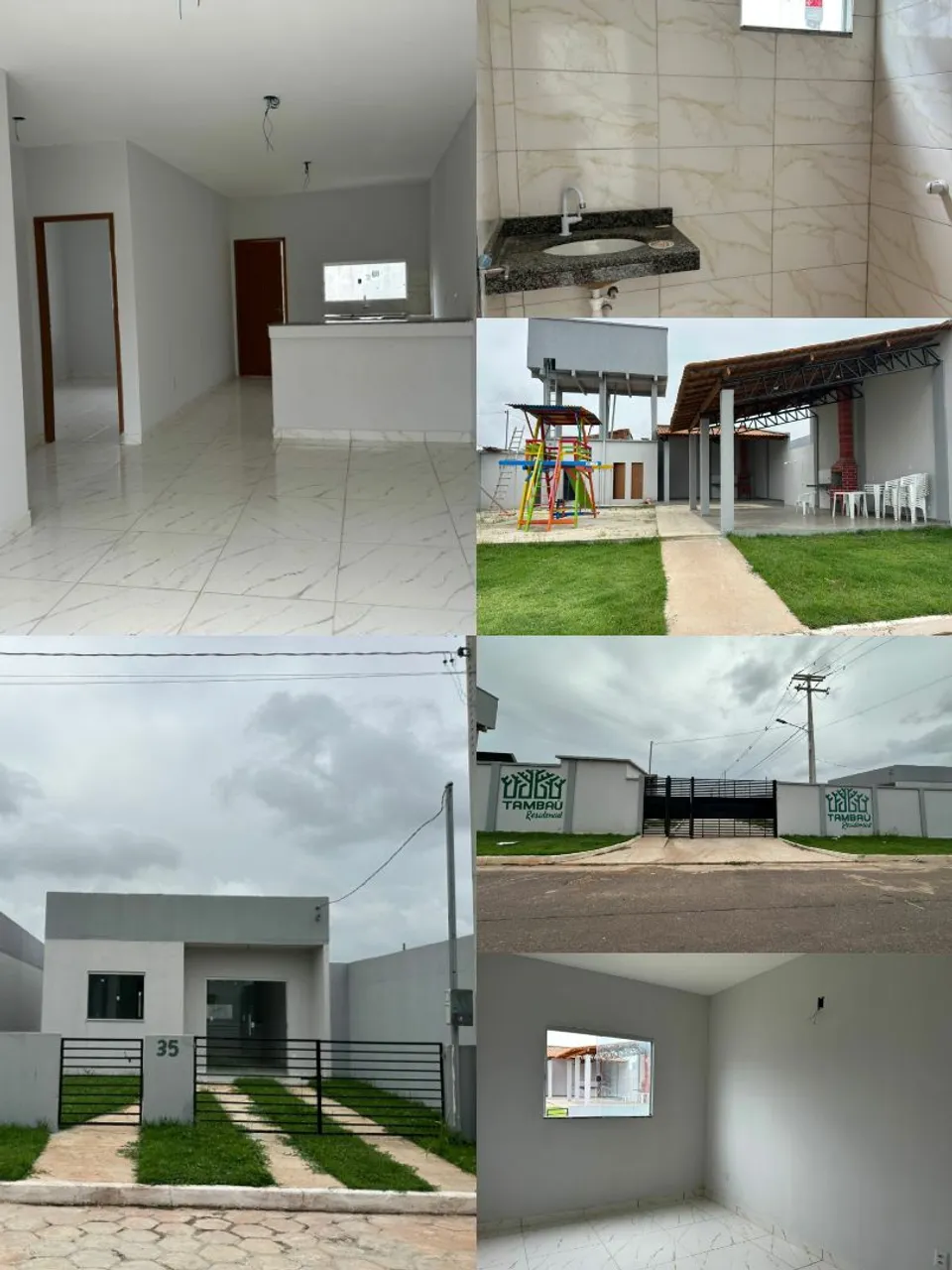 Casa nova disponível pra aluguel no residencial Tambaú no bairro Jaderlândia/Castanhal