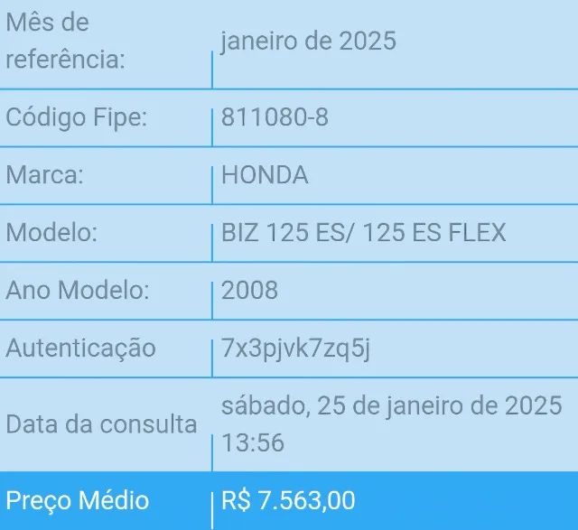 Biz 125 2008 ES (Com Partida Elétrica) - Foto 2