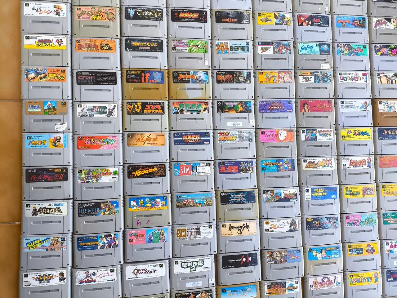 Coleção de Cartuchos Super Nintendo  - Foto 2