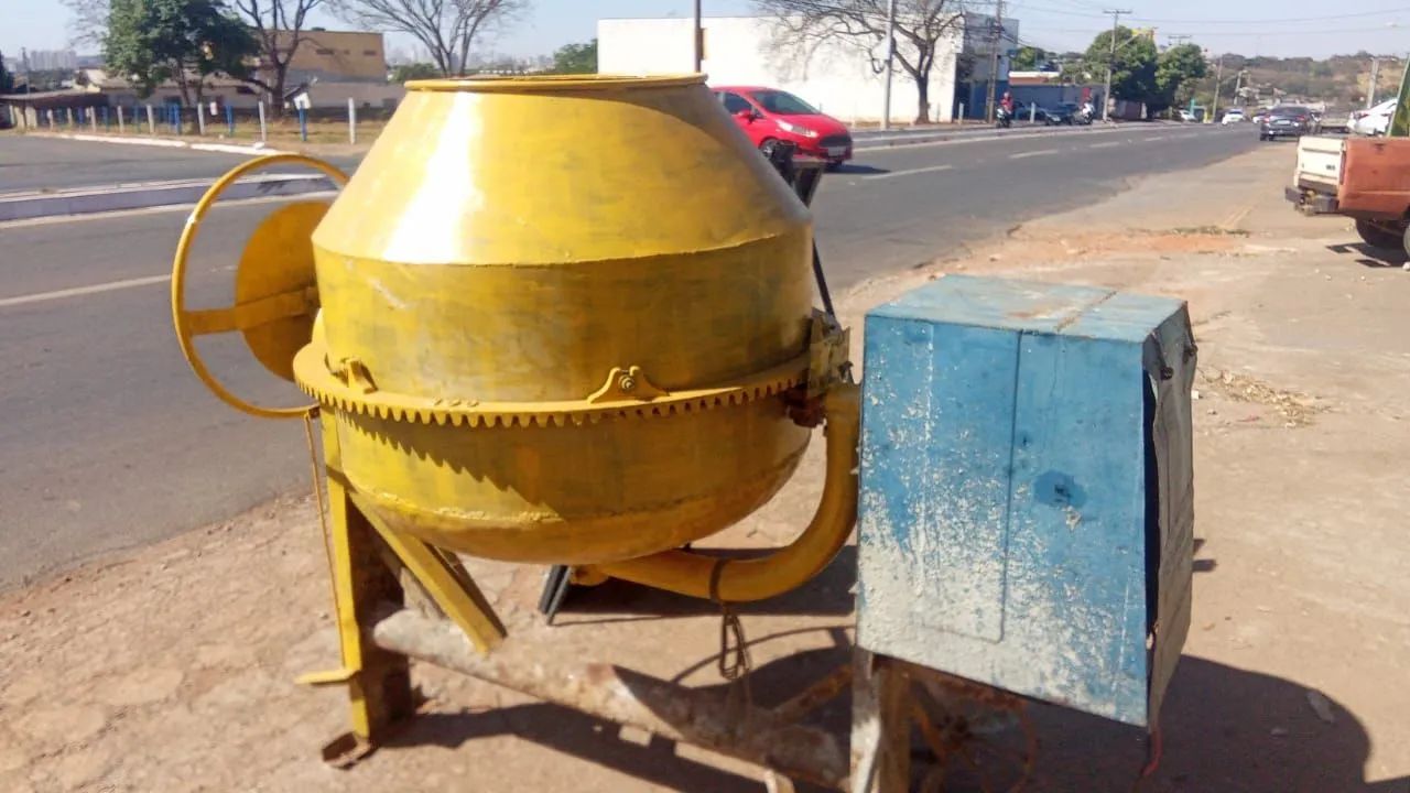 Betoneira com motor