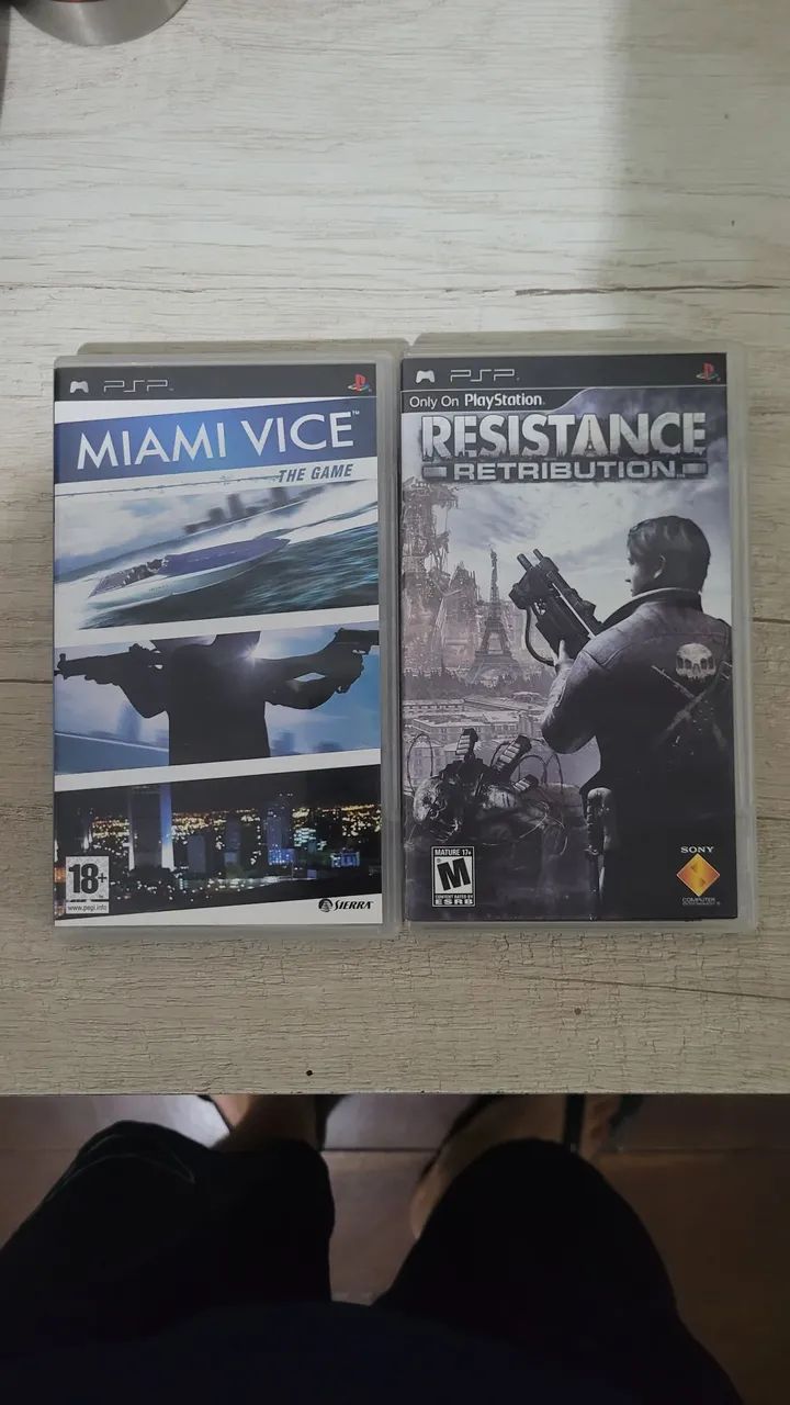 PSP Miami Vice & Resistance Retribution64294768112001120