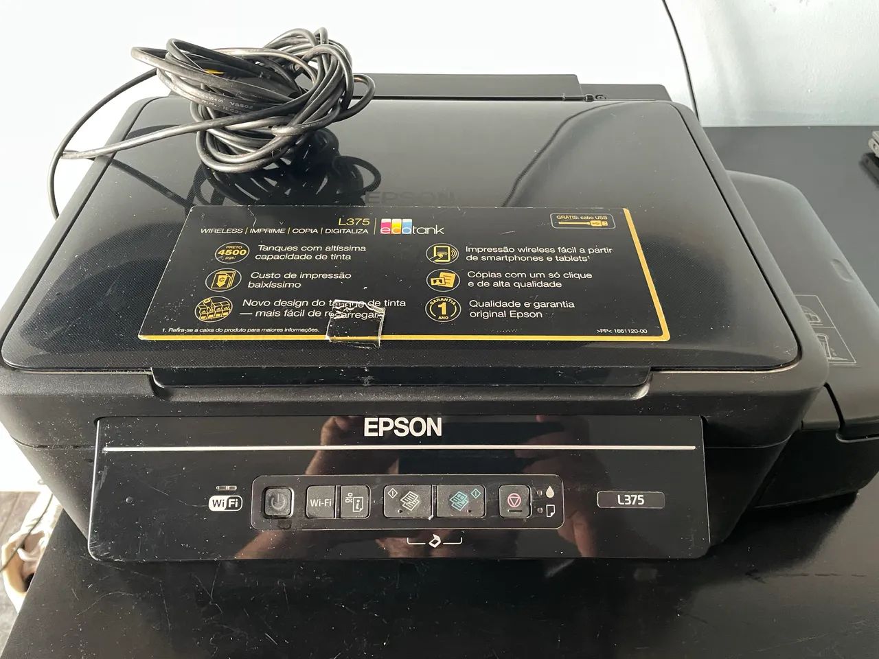 Impressa multifuncional Epson L375 - Wi-Fi, nova  - Foto 4
