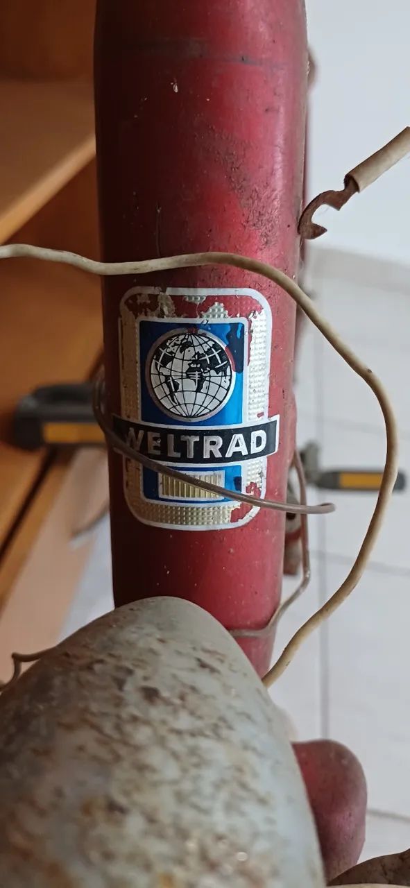 Bicicleta antiga alemã Weltrad rara - Foto 3