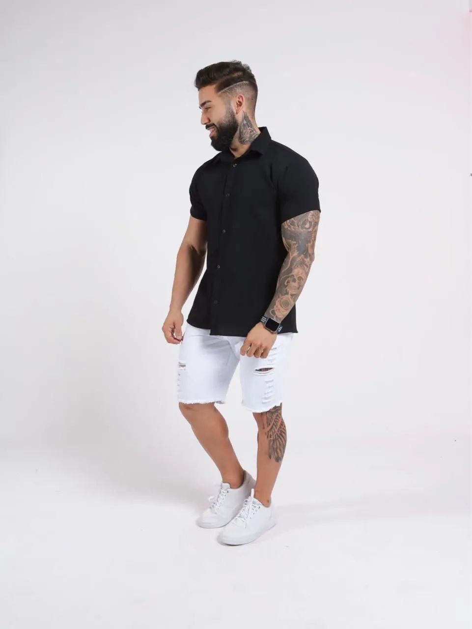 Camisa linho slim  - Foto 3