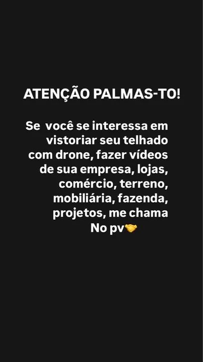 Serviço com drone em palmas-to