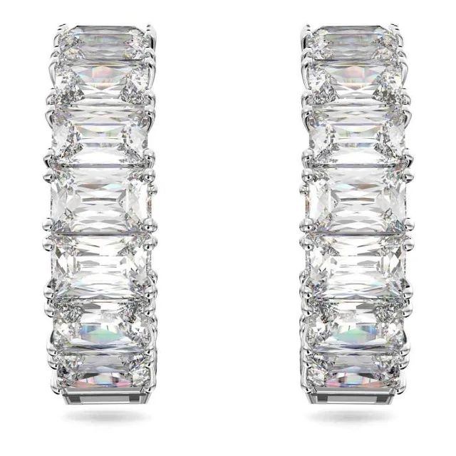 Brinco de argola swarovski novo - Foto 2