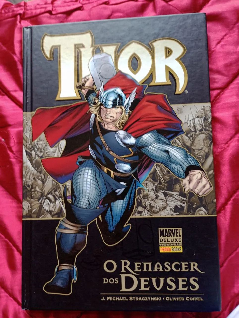 Thor Renascer dos Deuses Marvel Deluxe 