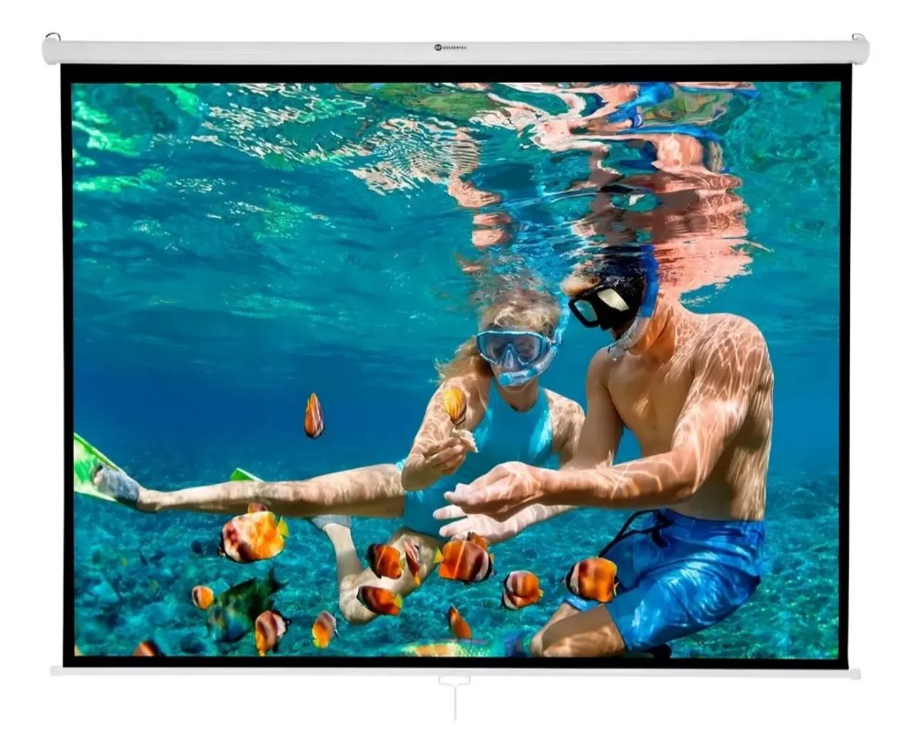 Tela de Projeção Manual 100 polegadas