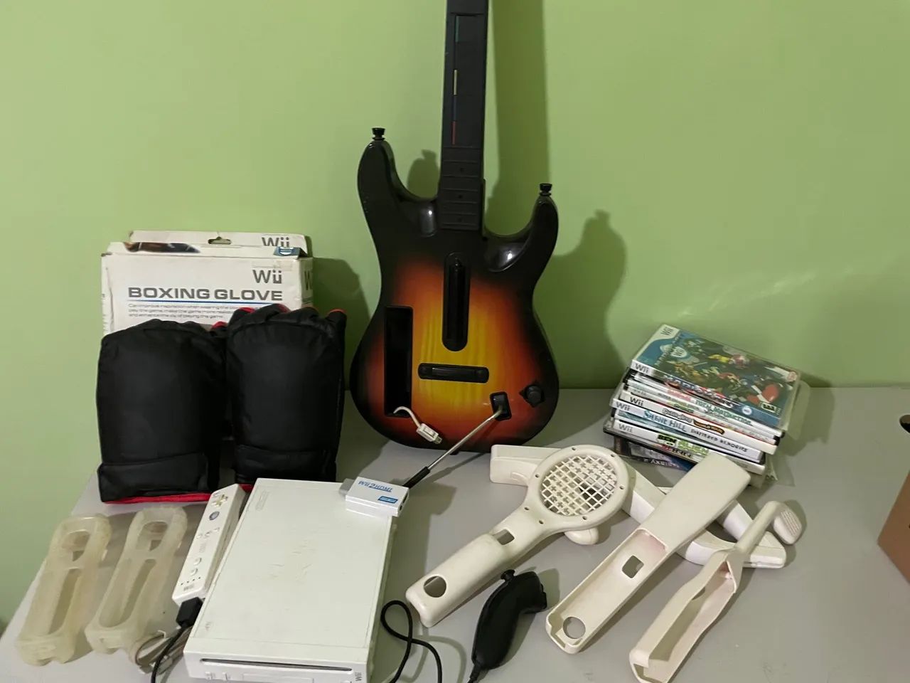 Wii com diversos acessórios e jogos - Foto 2