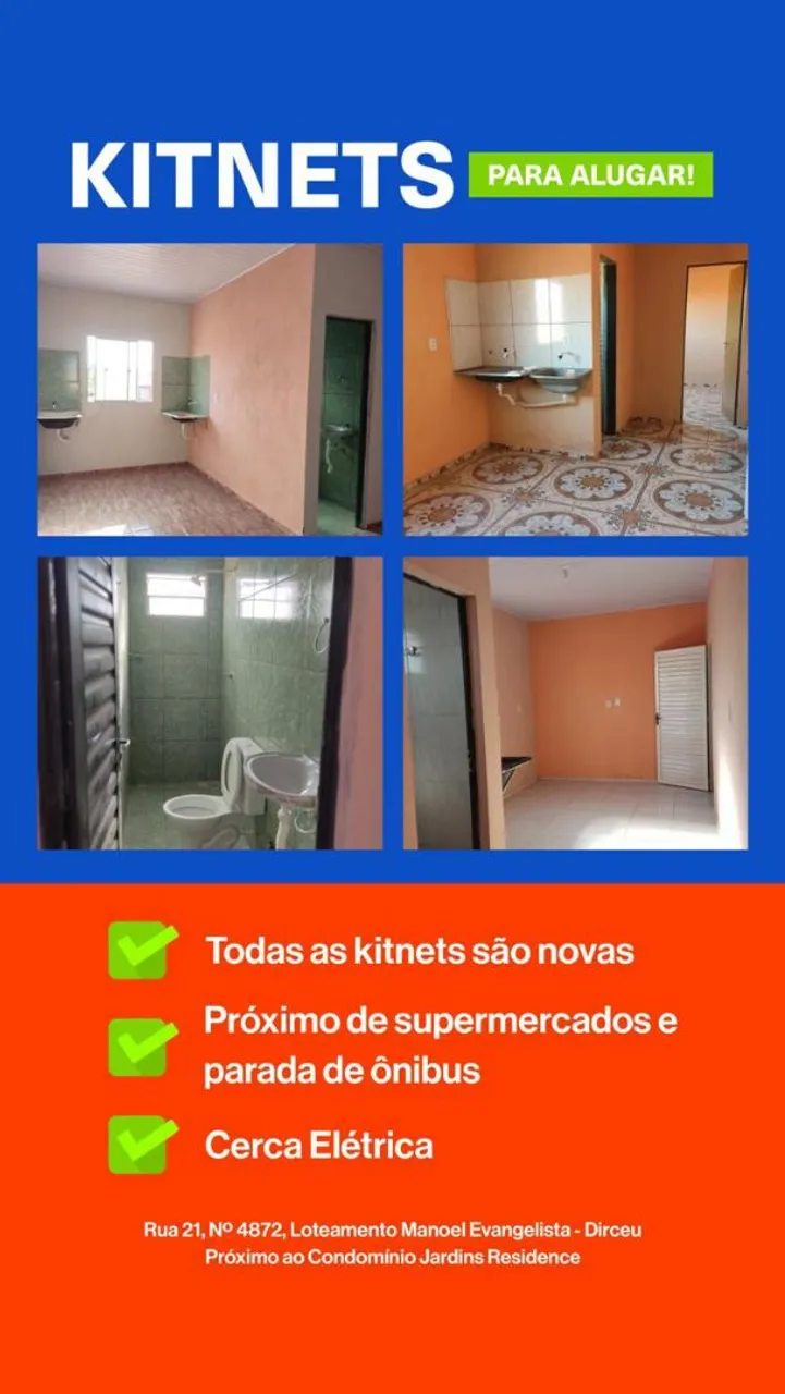 KITNETS 550R$ (DIRCEU)