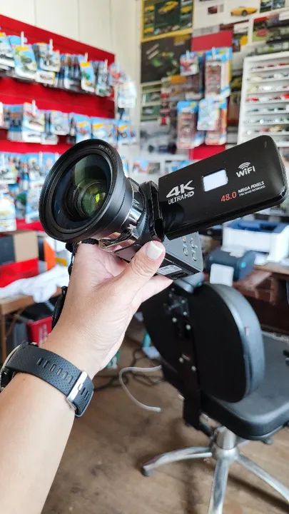 Filmadora 4K Ultra HD WiFi