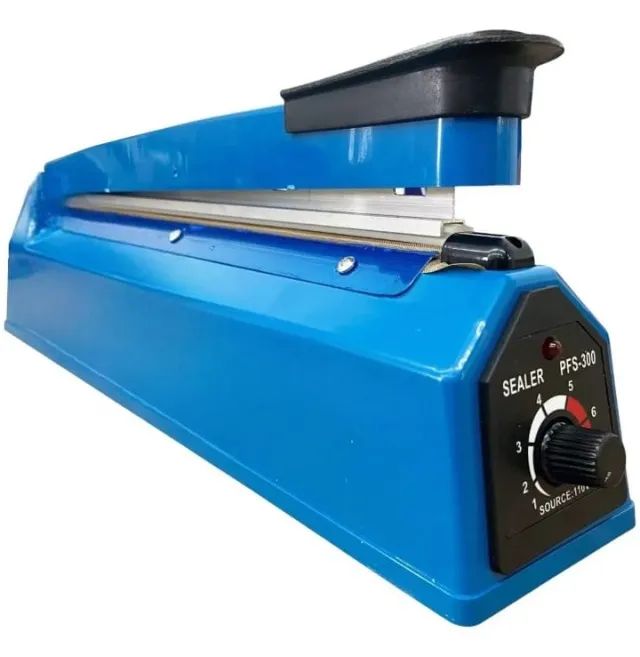 SELADORA MANUAL DE ALIMENTOS 30CM | 127V | COR AZUL