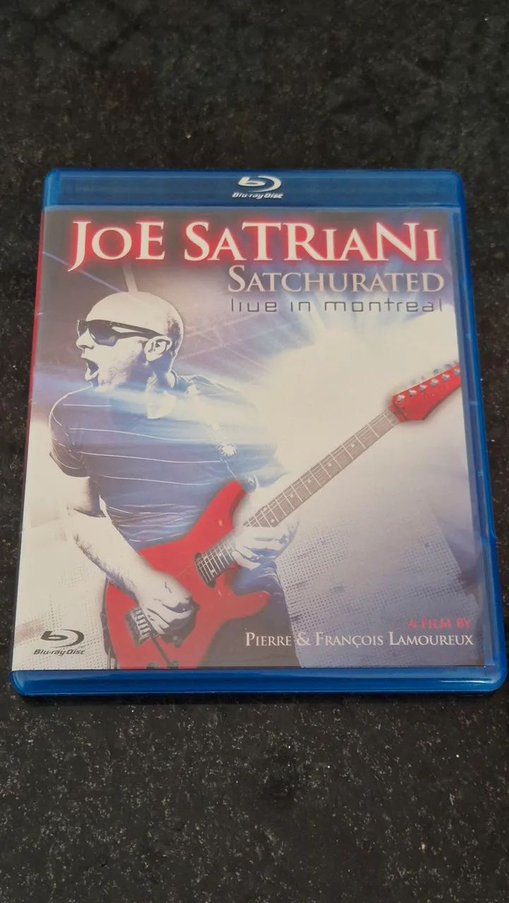 BluRay Joe Satriani Satchurated Live in Montreal - CDs, DVDs etc