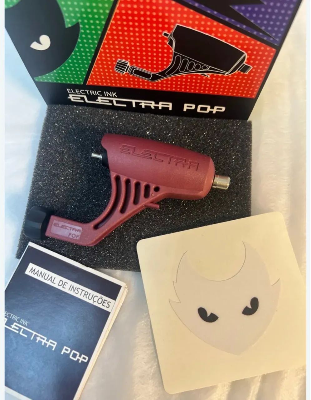 Máquina de tatuagem Electra pop Electric Ink impecável  - Foto 5