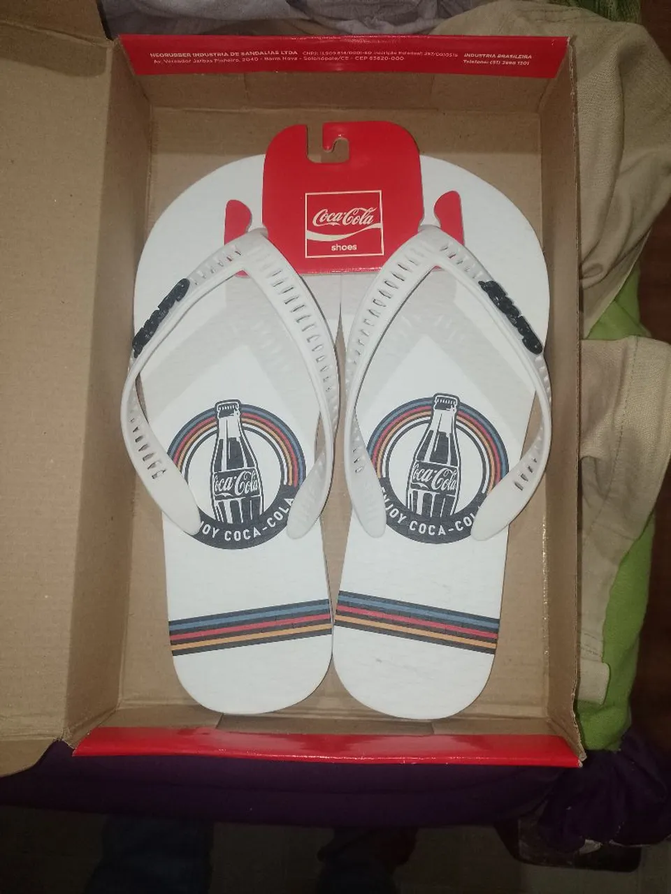 Chinelo Coca-Cola Original - Novo