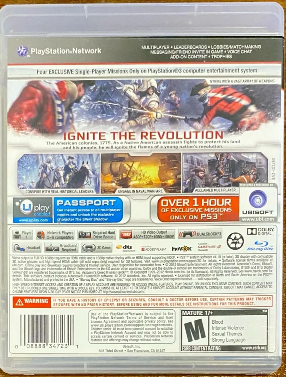 PS3 Assassins Creed III - Foto 3