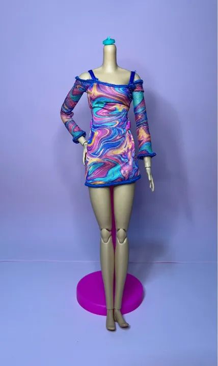 Vestido Barbie Fashionista 206