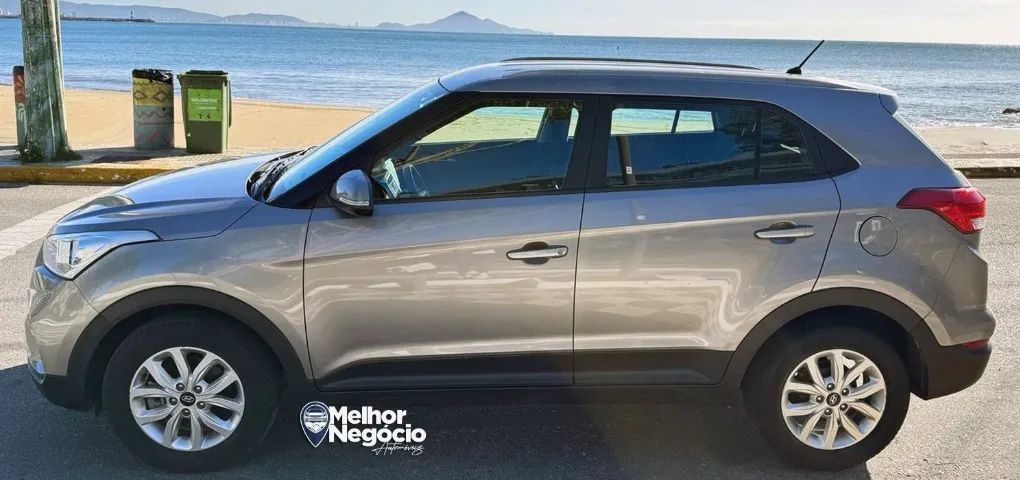 Hyundai Creta Action 1.6 Flex Aut. 2021 Prata - Foto 3