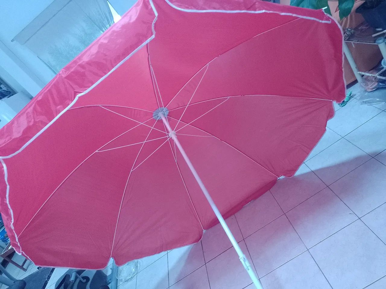 Ombrelone de jardim  vermelha  - Foto 5