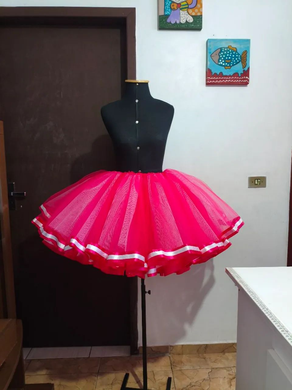 Saia tule com armação filó  - Foto 2