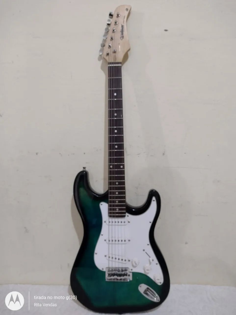 Guitarra waldman, Street series, Verde. Stratocaster