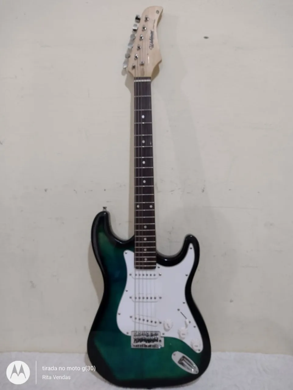 Guitarra waldman, Street series, Verde. Stratocaster