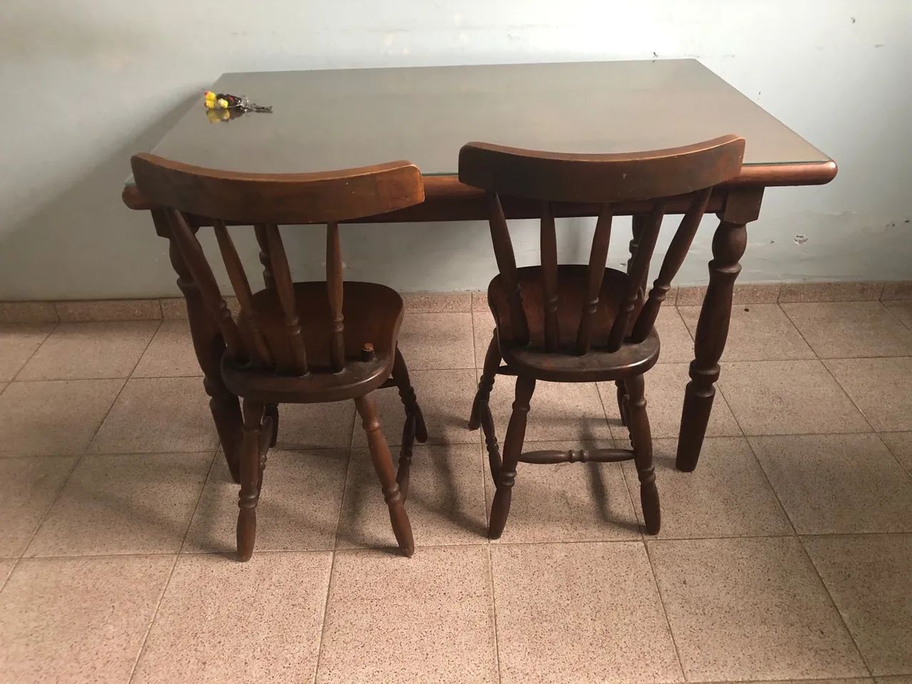 Conjunto de Cadeiras de Jantar - Madeira Maciça