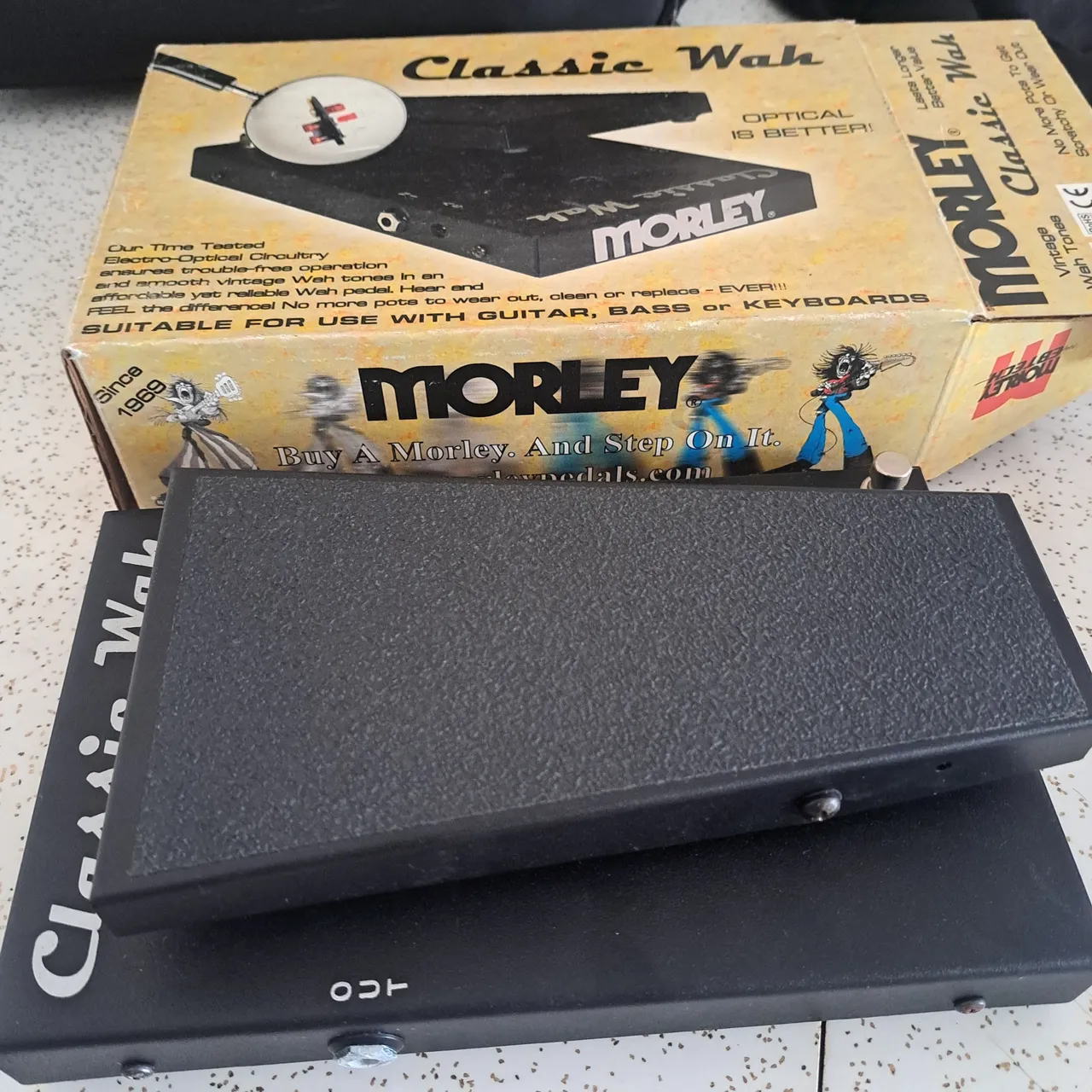 MORLEY Slimline Echo Volume ディレイペダル　ジャンク pedal morley
