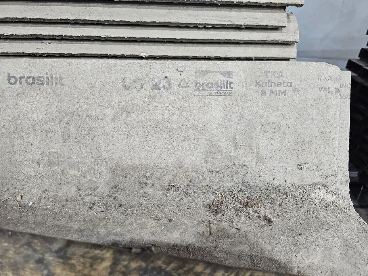 Telhas de fibra cimento - TKA KALHETA 8MM - 6 METROS - Foto 4