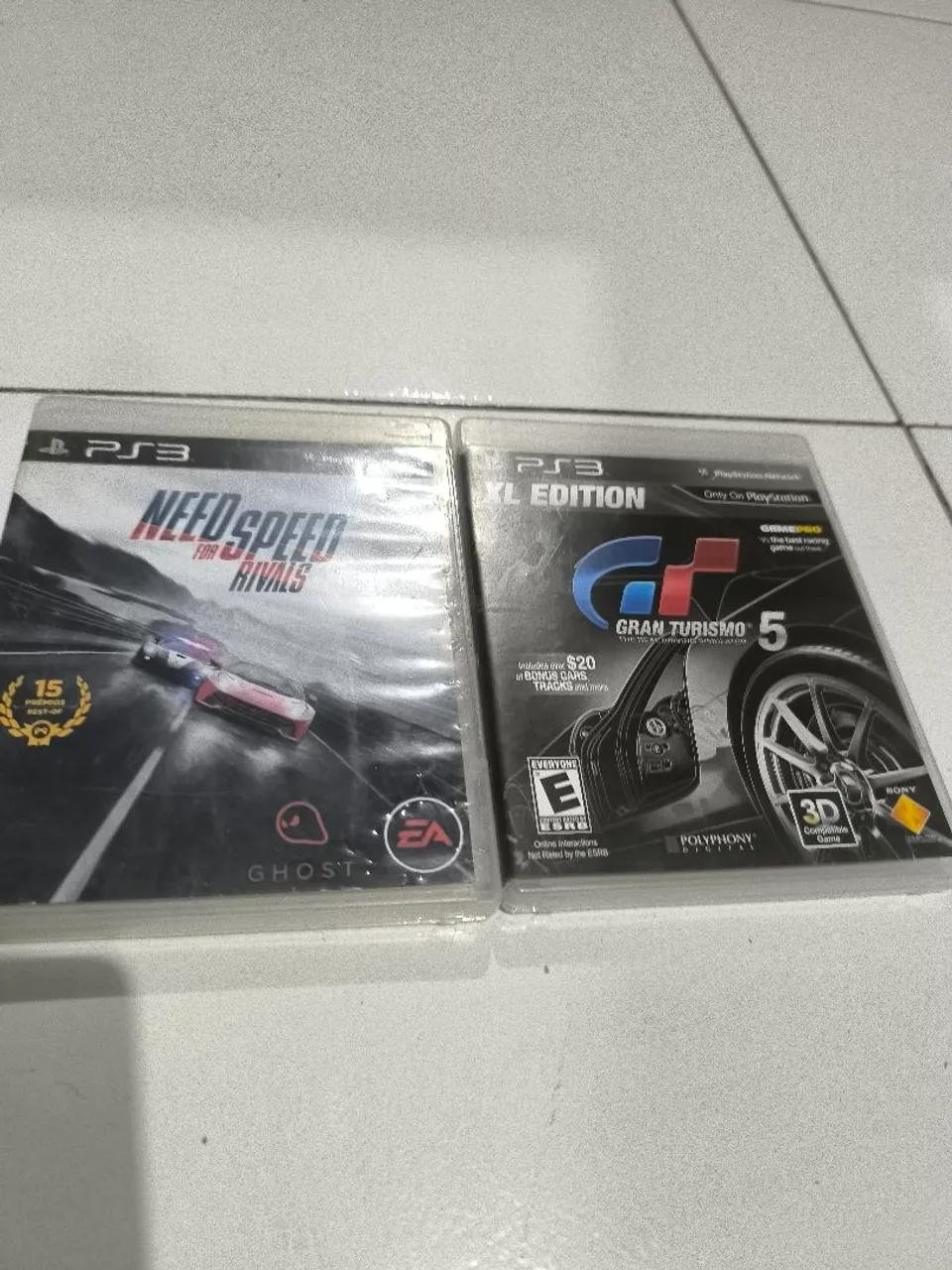 Jogos PS3: Need for Speed Rivals e Gran Turismo 5 XL Edition