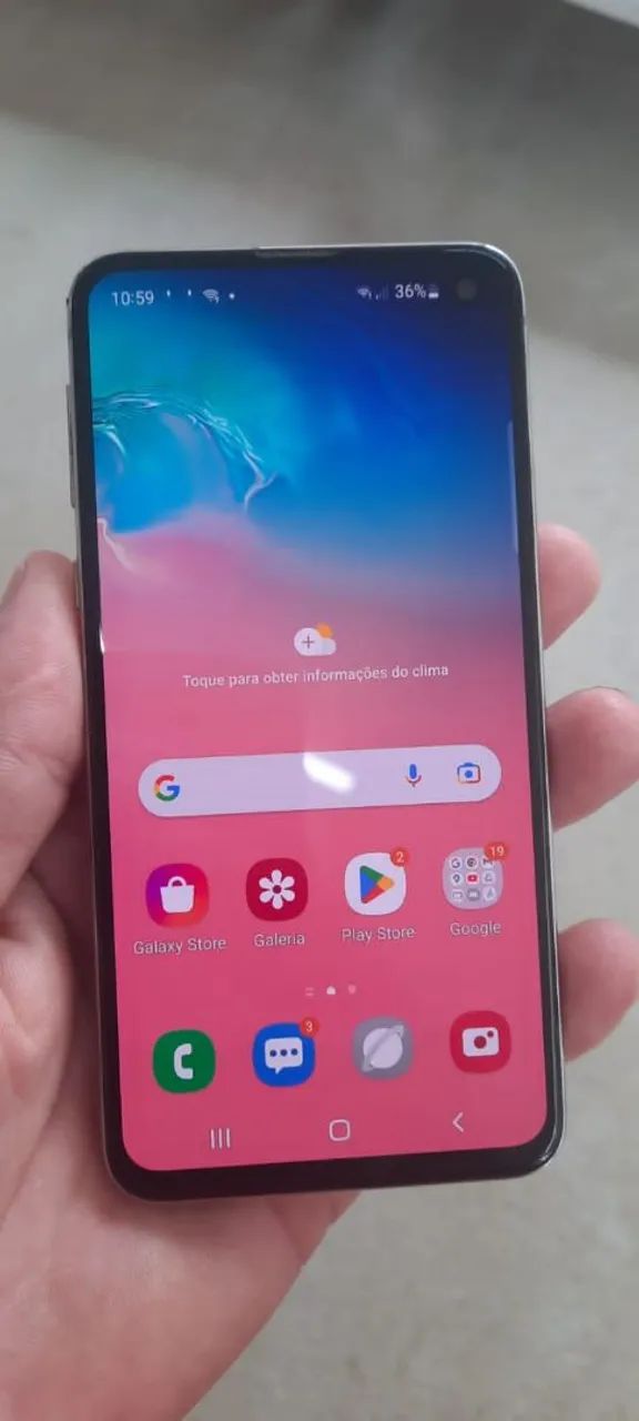 Vendo ou troco Samsung s10e conservado 