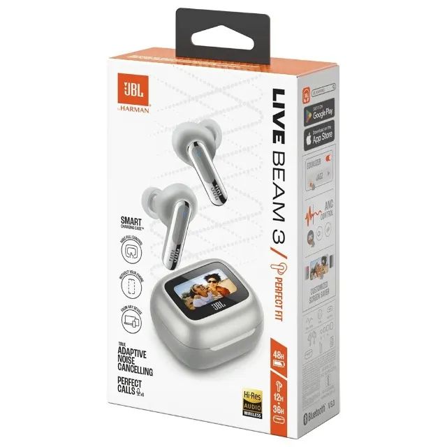  Fones Live Beam 3 - lacrado com nota.