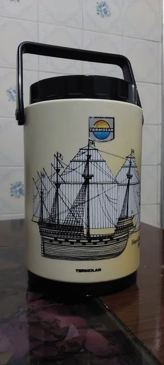 Balde de gelo antigo Termolar com Design de Navio - Foto 2
