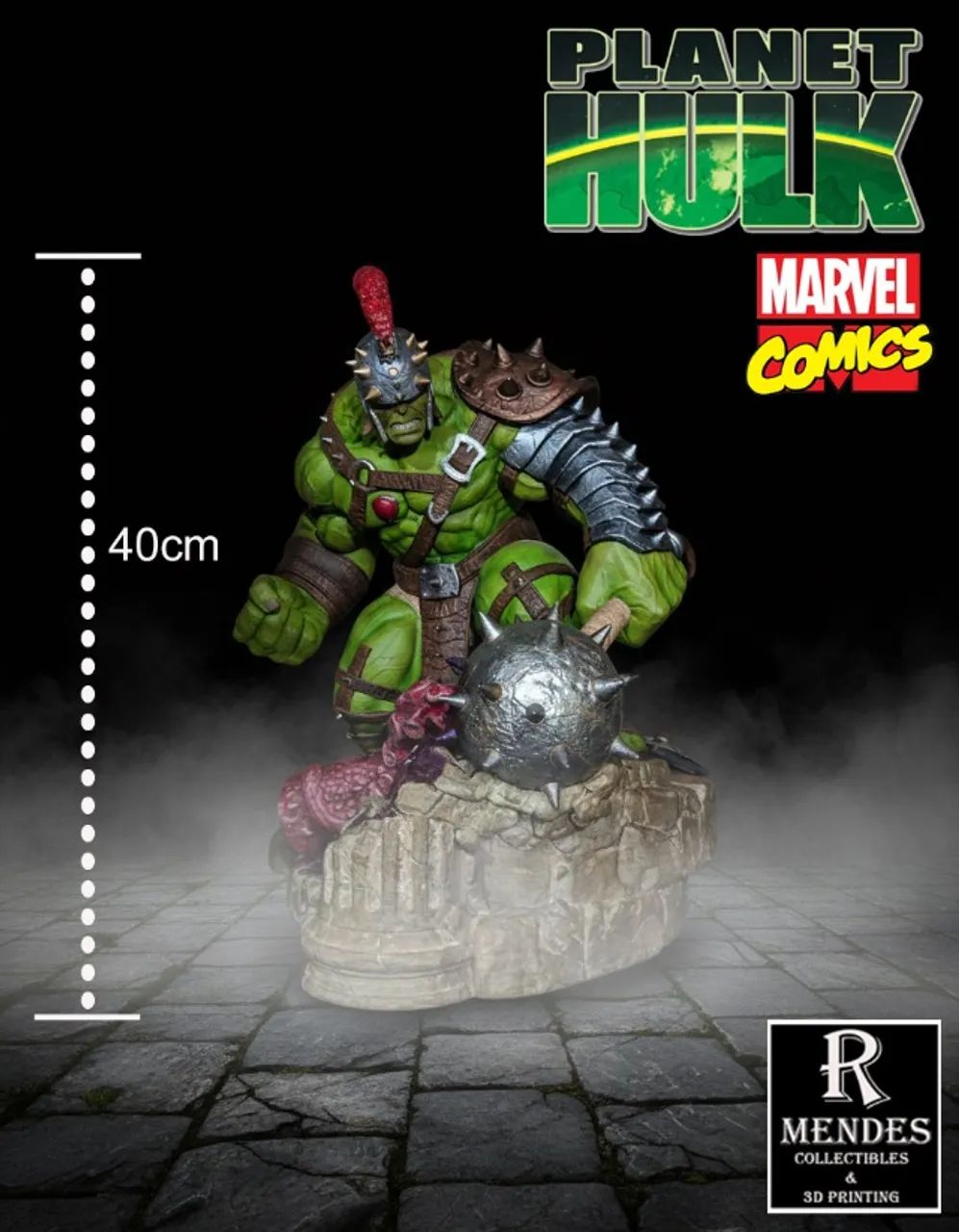 Hulk Gladiador - Estatua em resina Sideshow Ironstudios