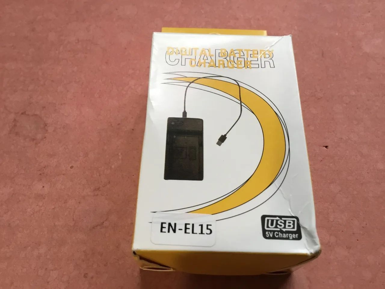 Carregador Usb para Baterias Nikon En-El3 El14a El3e En-El9 En-El15 EL15C El12 El23 - Foto 2