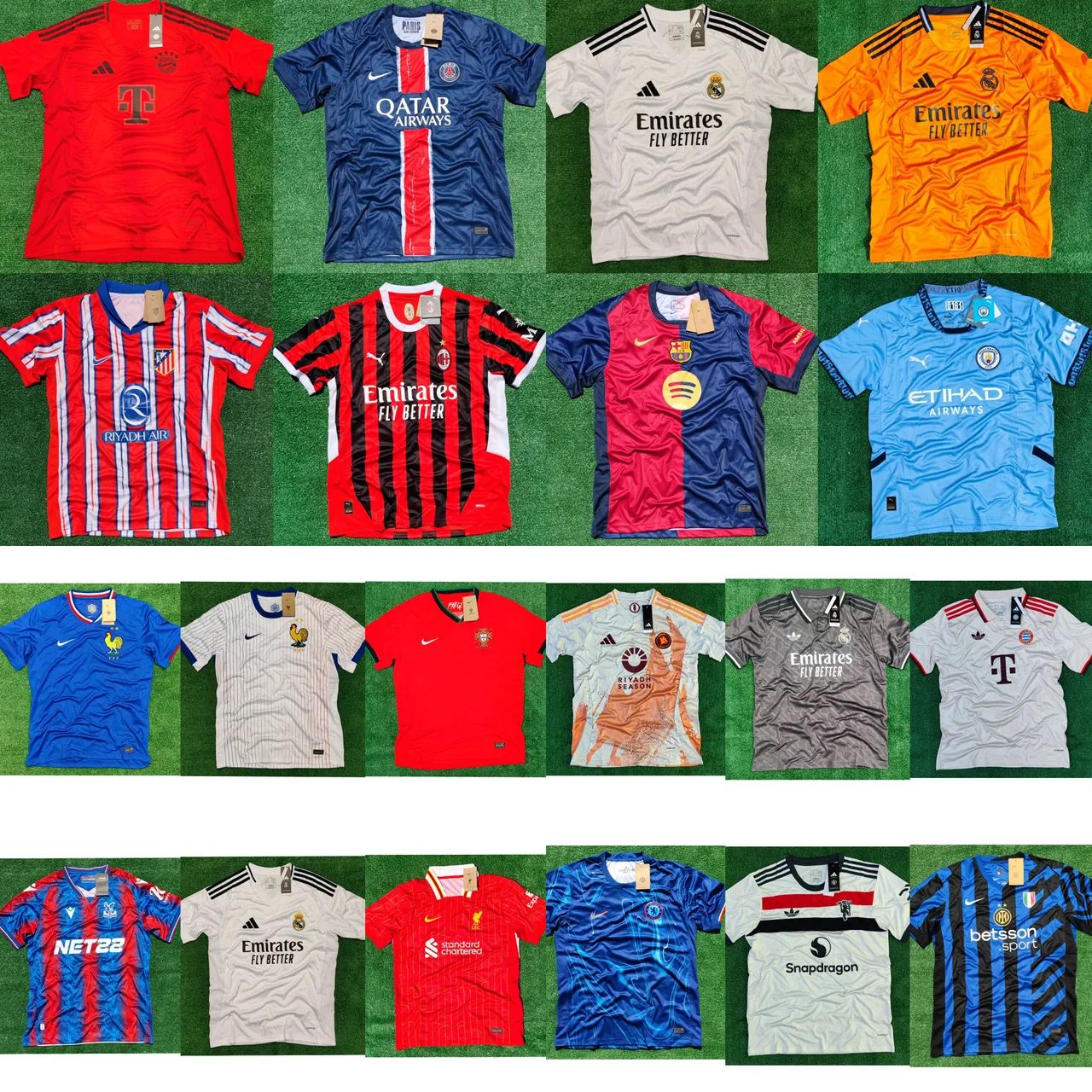 Camisa de times linha premium