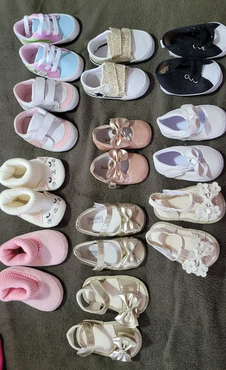 Sapatos de Bebê - Diversos Modelos e Marcas!