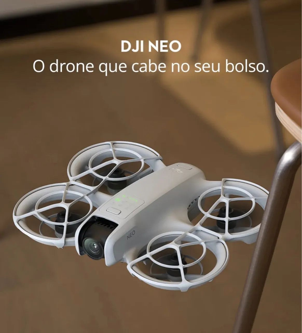 Drone DJI NEO 4K - Decolagem na palma da mão - Foto 4