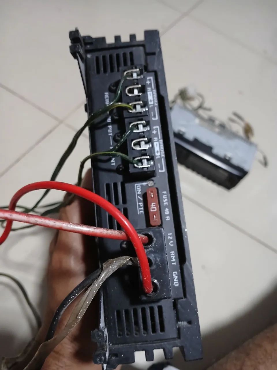 Falcon e o som Pioneer tudo funcionou perfeitamente 