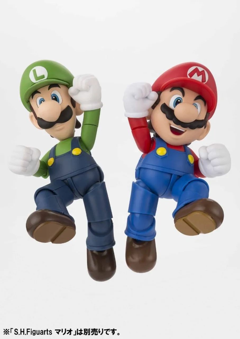 Luigi - S.h. Figuarts - Mario Bros - Original - Foto 2