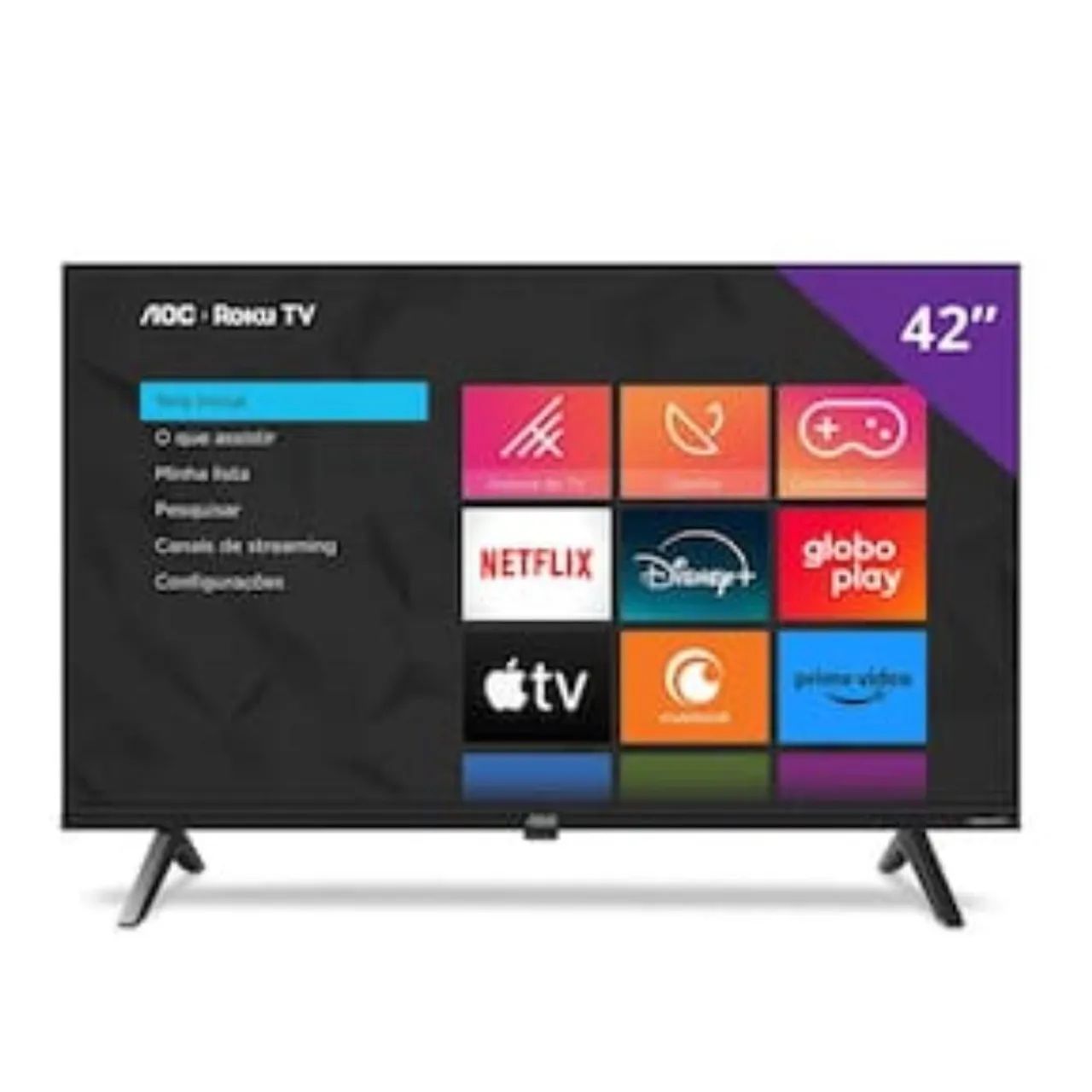 Smart TV AOC Roku 42 polegadas