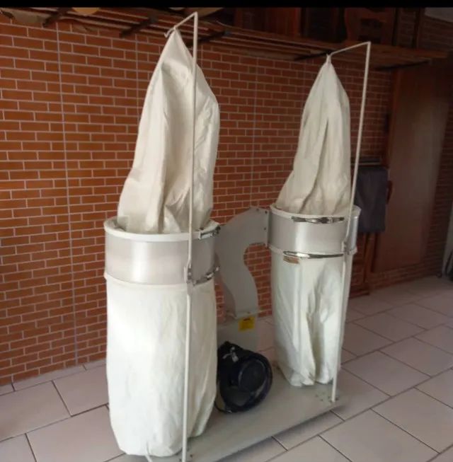 Coletor de pó duplo Dust - Marcenaria - Foto 4