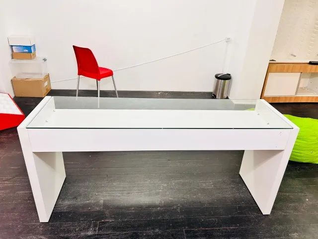 Mesa com tampo de vidro , Balcão - Foto 2