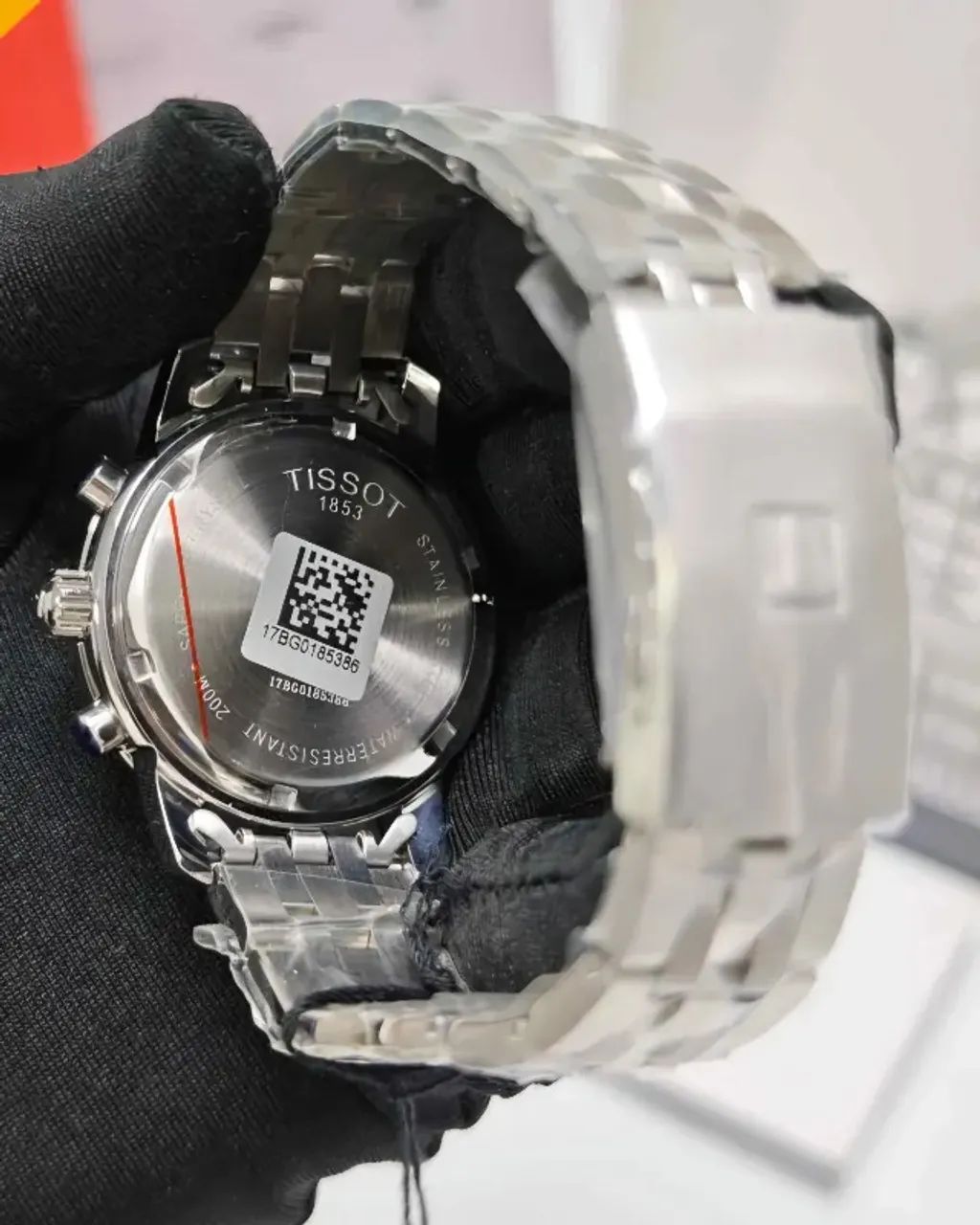 Relógio TISSOT PRC 200 MULTIFUNCIONAL FUNDO BRANCO  - Foto 5