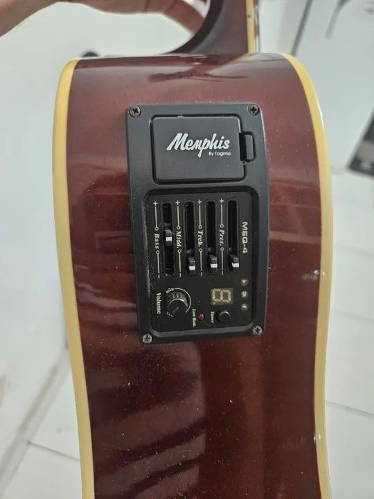 Violão Elétrico Memphis Tagima - Cordas de aço MODELO MD18 - Foto 2