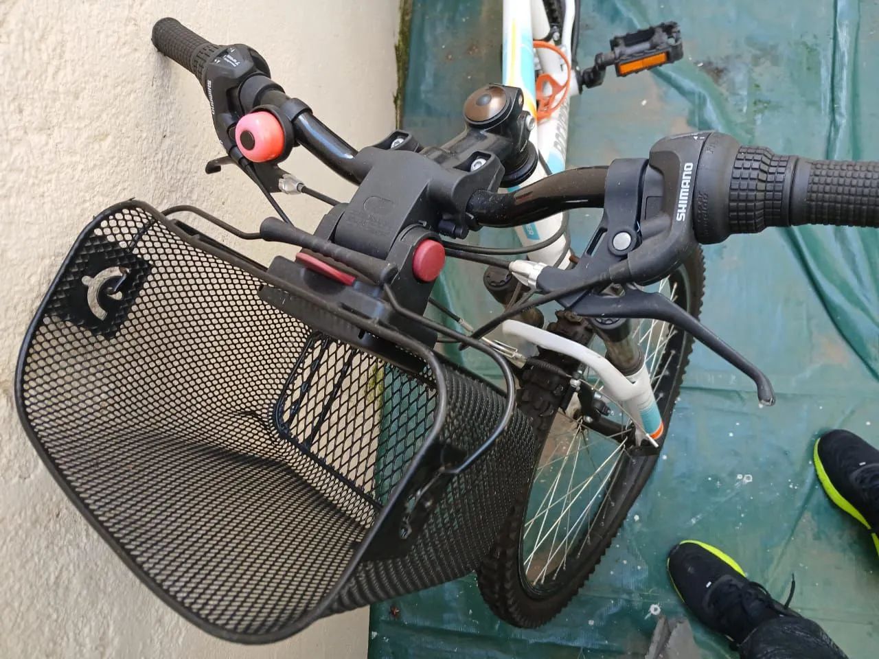 Bicicleta Rockrider Branca - Foto 5