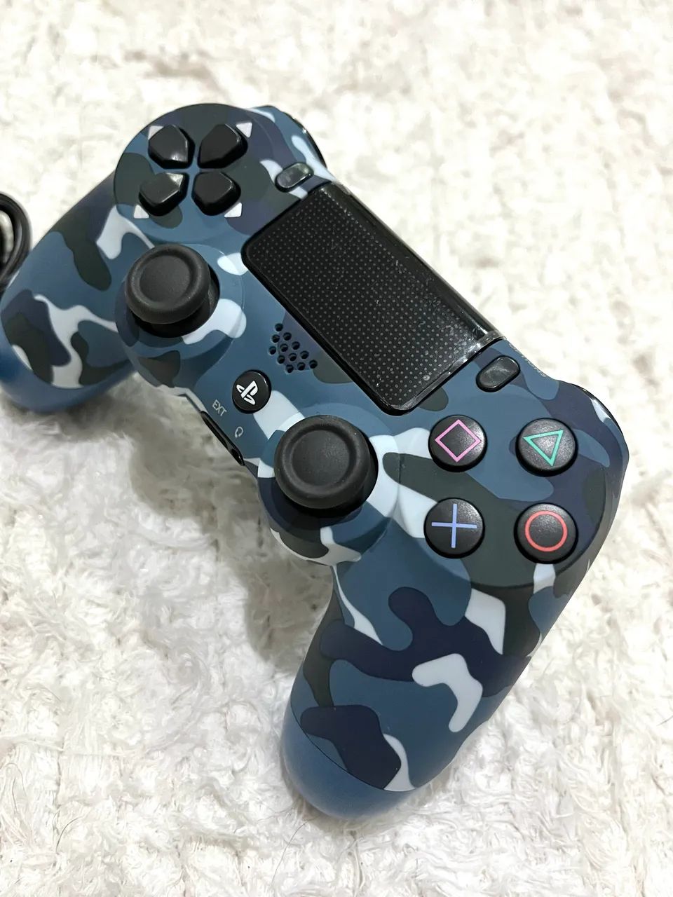 Controle Ps4 Camuflado azul 64308728766209125